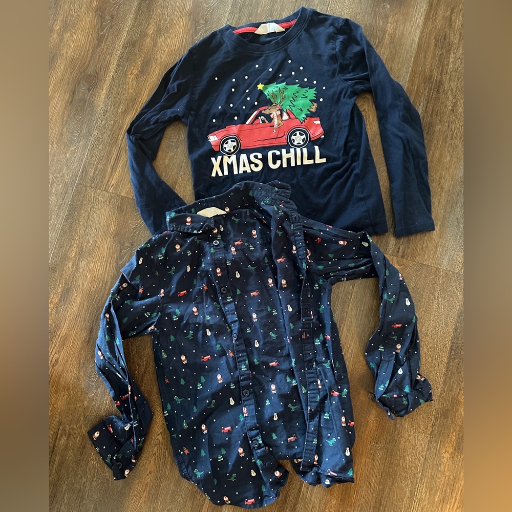 H&M Christmas Shirts